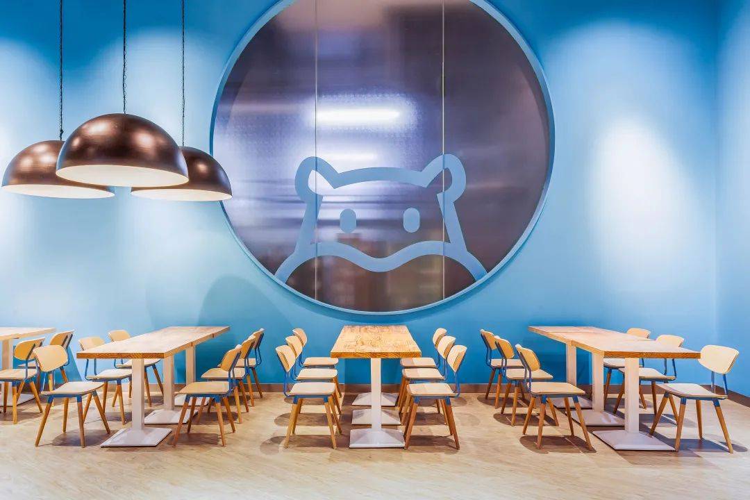 贺州阿里巴巴盒马机器人餐厅，打造未来概念的餐饮空间设计